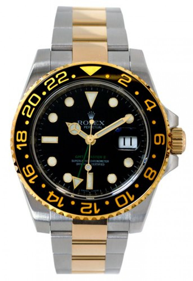 Used Rolex GMT-Master II 116713 Gold & Steel